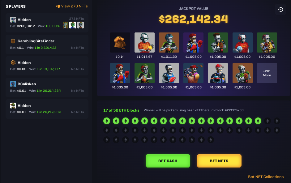 Rollbit NFT Jackpot